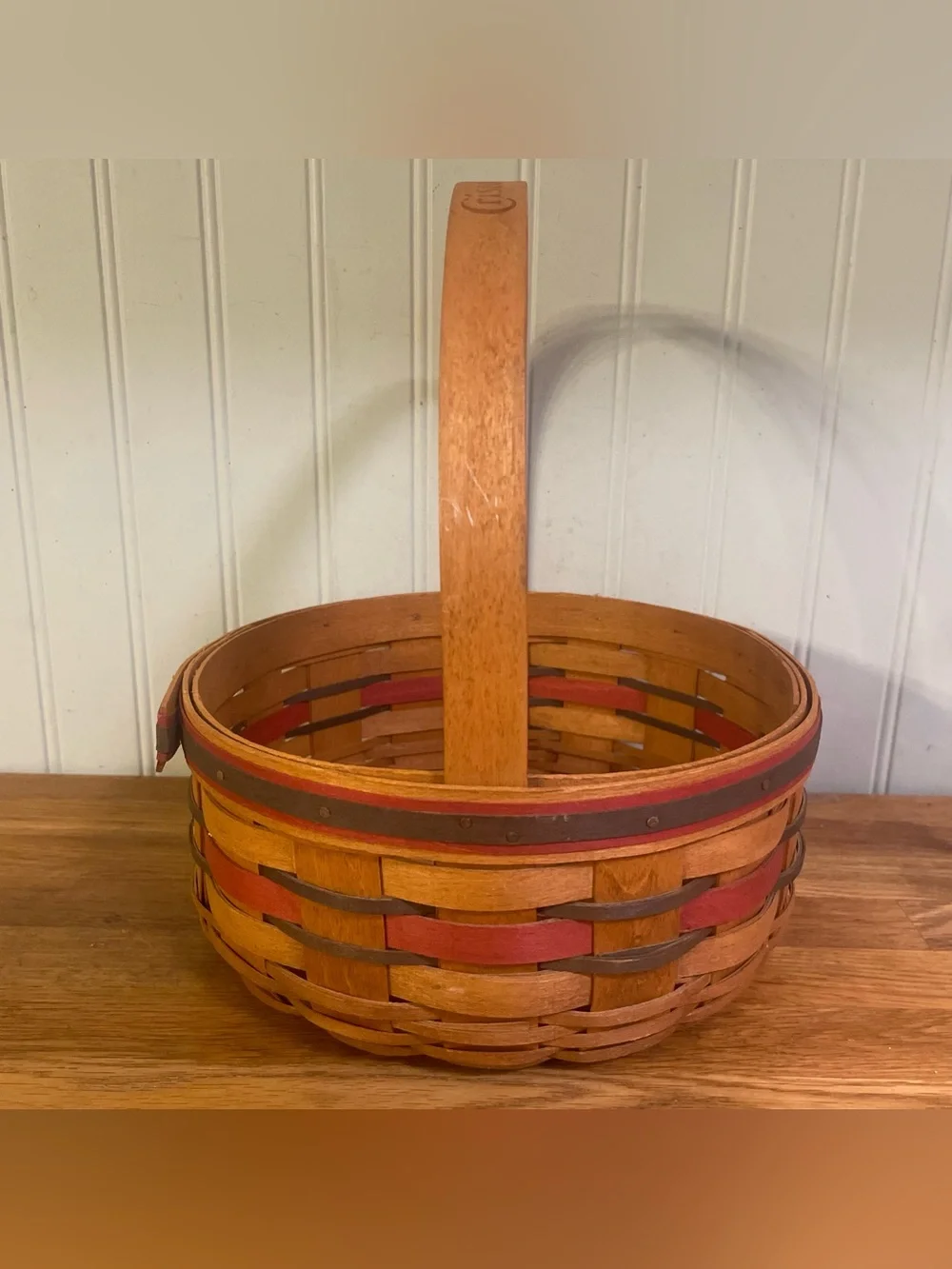 Vintage Longaberger 1992 Crisco American Cookie Celebration Basket